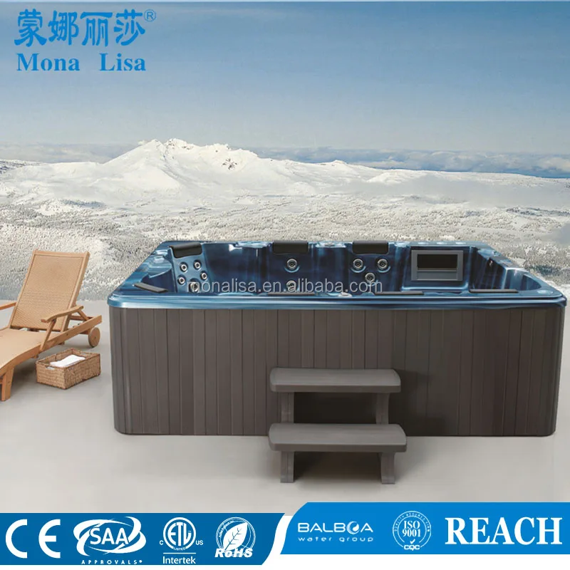 Source 6 person deluxe Balboa outdoor spa hot tub With video M-3320 on  m.alibaba.com