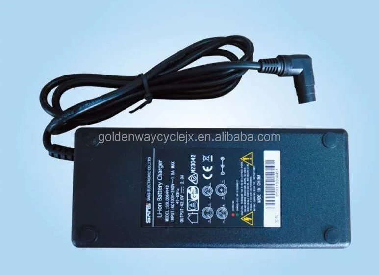 CE ROHS PSE 36v Sans Lithium Battery Charger for Electric Bicycle and E Bike