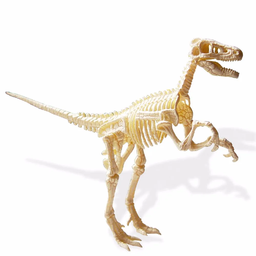 new plastic dino skeleton dig kit dinosaur fossil toys for kids