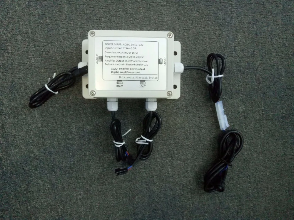 Whirlpool Tub 15Wx2 Amplifier Power Output Economical 12V 7A Spa Player