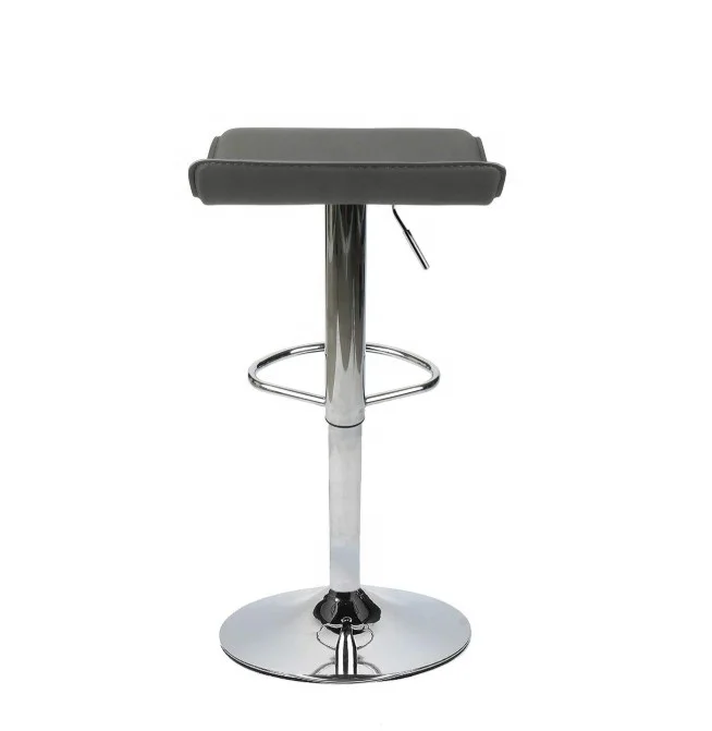 
Современные шарнирные барные стулья из ПВХ с открытой спиной и регулируемой высотой, барный стул 