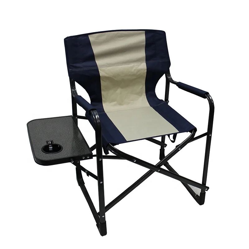 Portable Director Beach Folding Chair With Side Table For Outdoor Buy Caming Chair Camping Folding Chair Deirector Chair Product On Alibaba Com