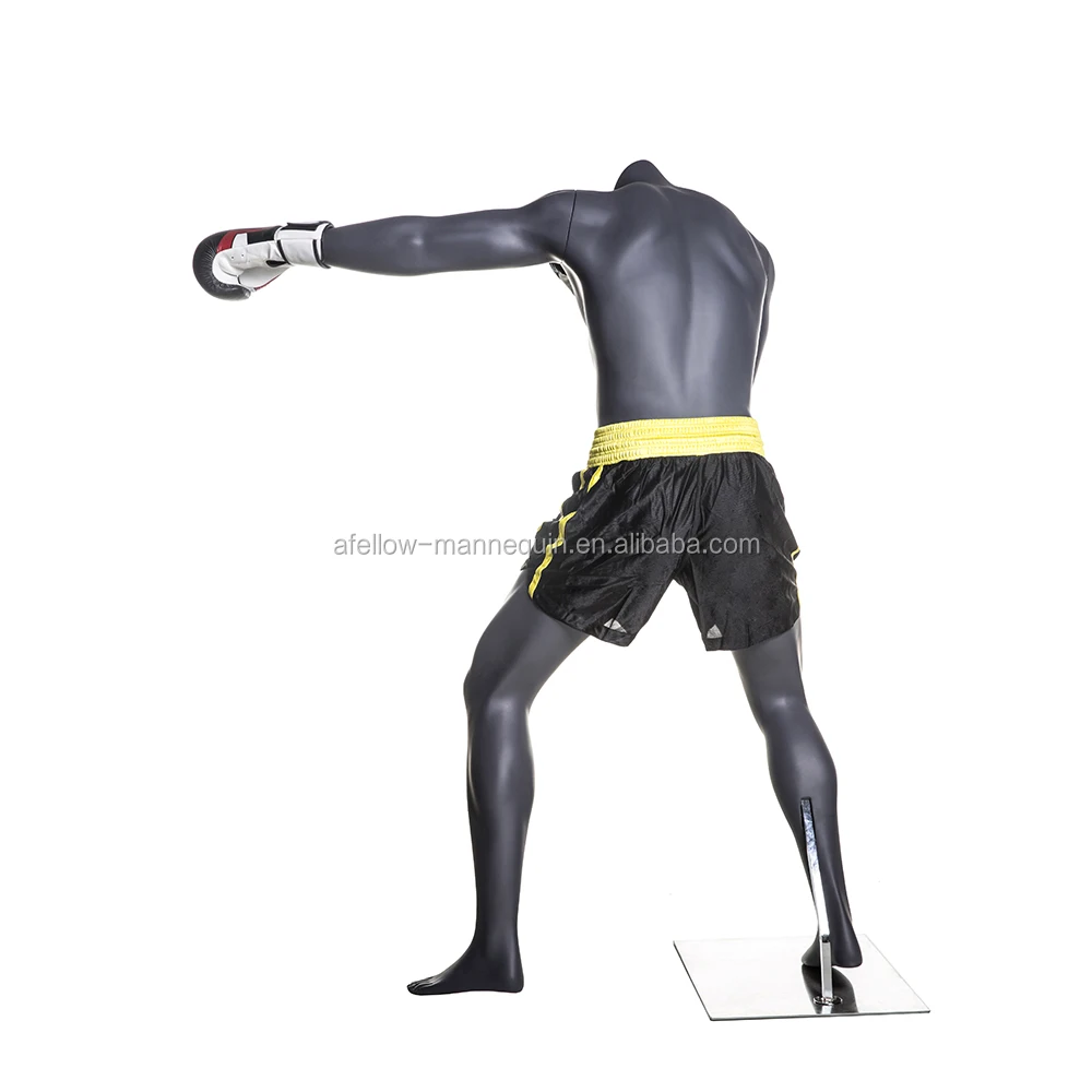 BOXING 2 Male Mannequins Muscular Dolls Adult Male Mannequin Inflatable Sports Boxing Sportswear display