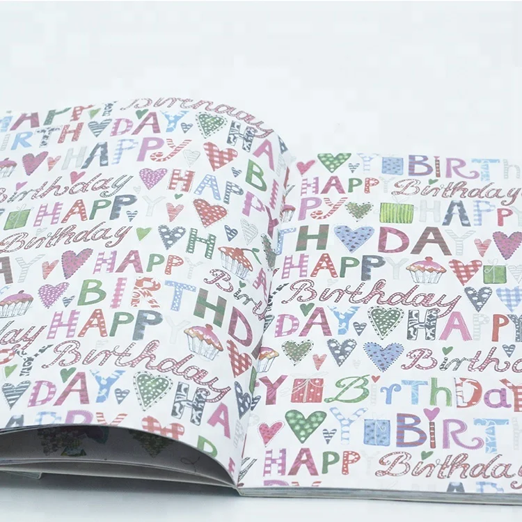 white gift wrapping paper book 12