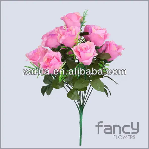 12heads Rose Flores Artificiais Atacado - Buy Flores Artificiais Atacado,Flores  Artificiais Baratas,Flores Artificiais Por Atacado Product on Alibaba.com