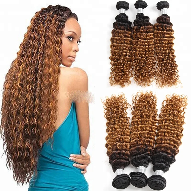 Ms Mary Peruvian Deep Curly Virgin Hair Weave Bundles