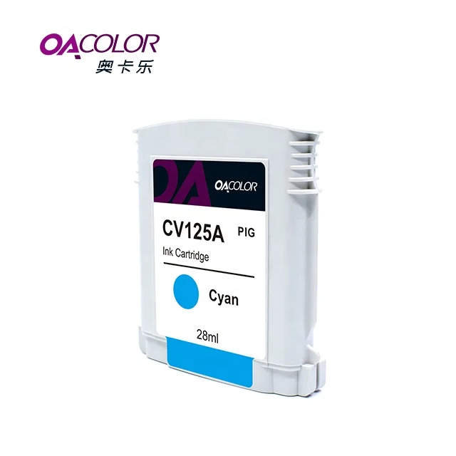 Oacolor переработанный чернильный картридж CV125A CV126A CV127A CB890A, совместимый с HP сканирование Imager 1000 1100 принтер
