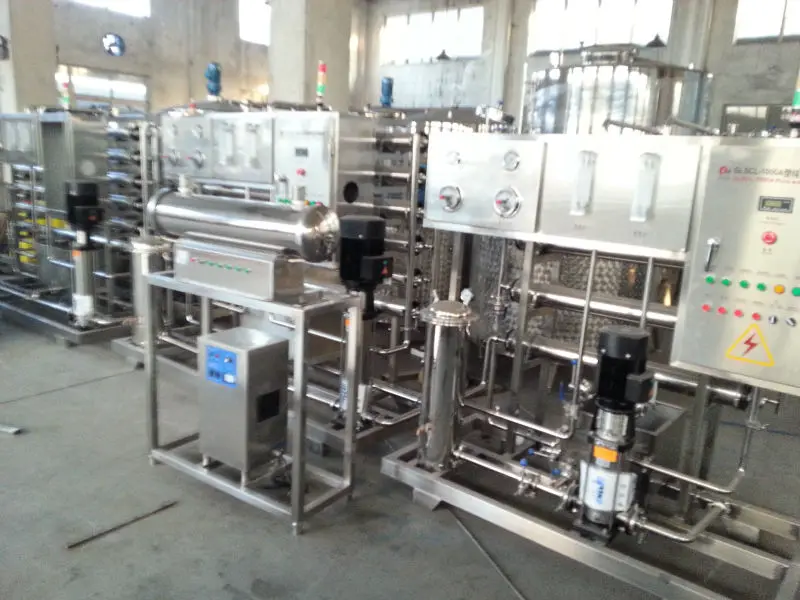 Промышленное использование, система фильтрации RO для минеральной воды 3000 л/ч