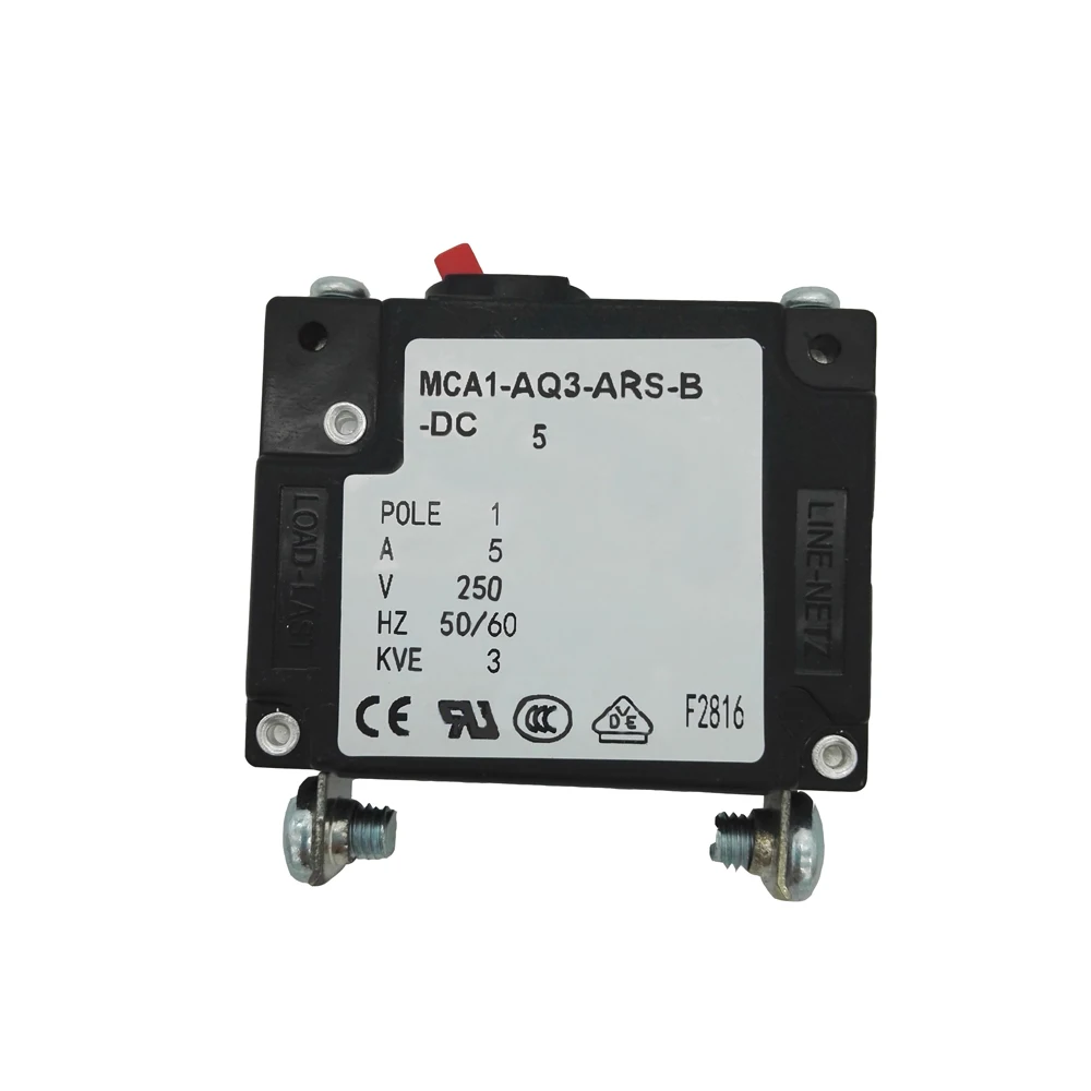 1000v Dc Hydraulic Electromagnetic Circuit Breakers 1p 2p 3p 4p 5p 6p 35a 40a 50a Mcb Circuit Breaker
