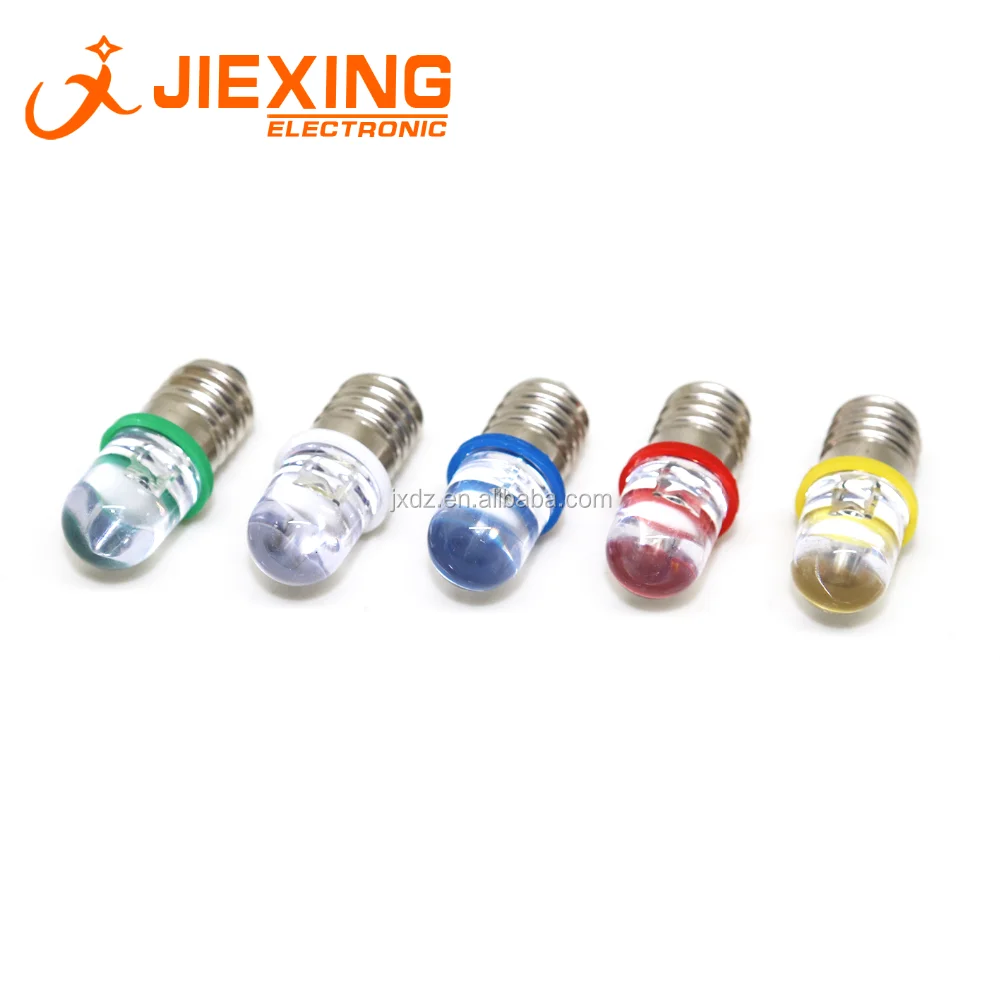 Oefening Bevoorrecht Kader 3v 4.5v 6.3v 8v E10 Bulb Mini Led Lamp Indicator 10mm - Buy E10 Bulb,E10 Led  Bulb,E10 Mini Led Product on Alibaba.com
