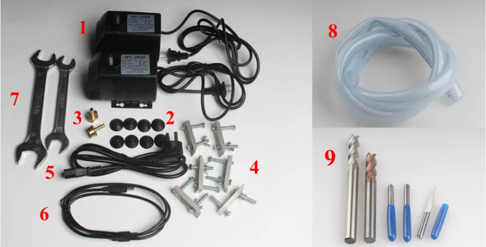 Desktop Mini Cnc Milling Router Machine for Drilling Steel Plate Price