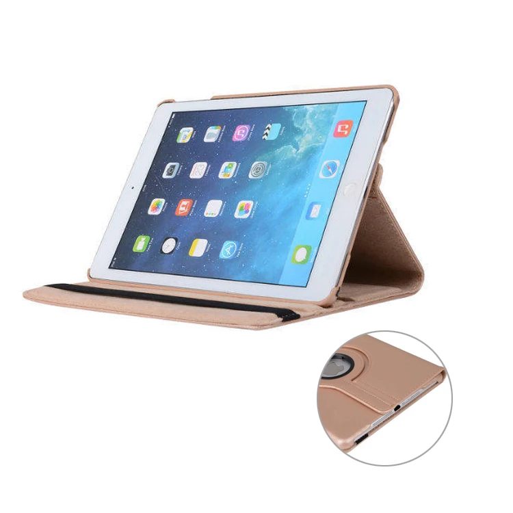 2019 hot selling flip stand pu leather custom print cover case for ipad 234