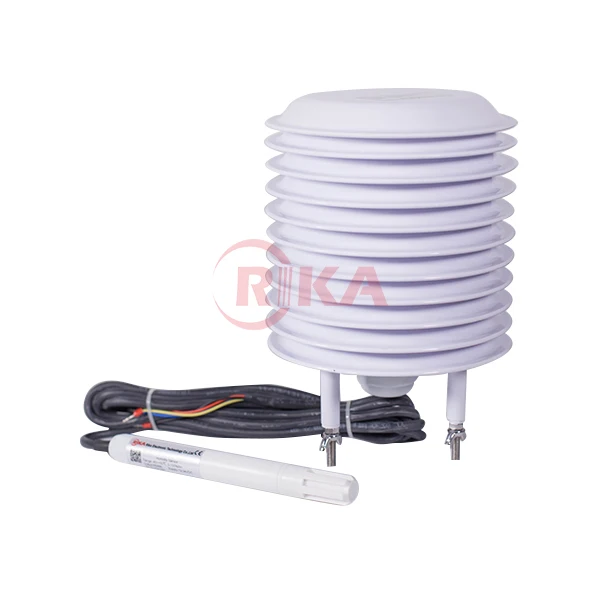 Rk330-01 Outside Online Air Temperature Humidity Sensor Rs485 Output With  Solar Radiation Shield - Buy Air Temperature Humidity Sensor,Outside Air