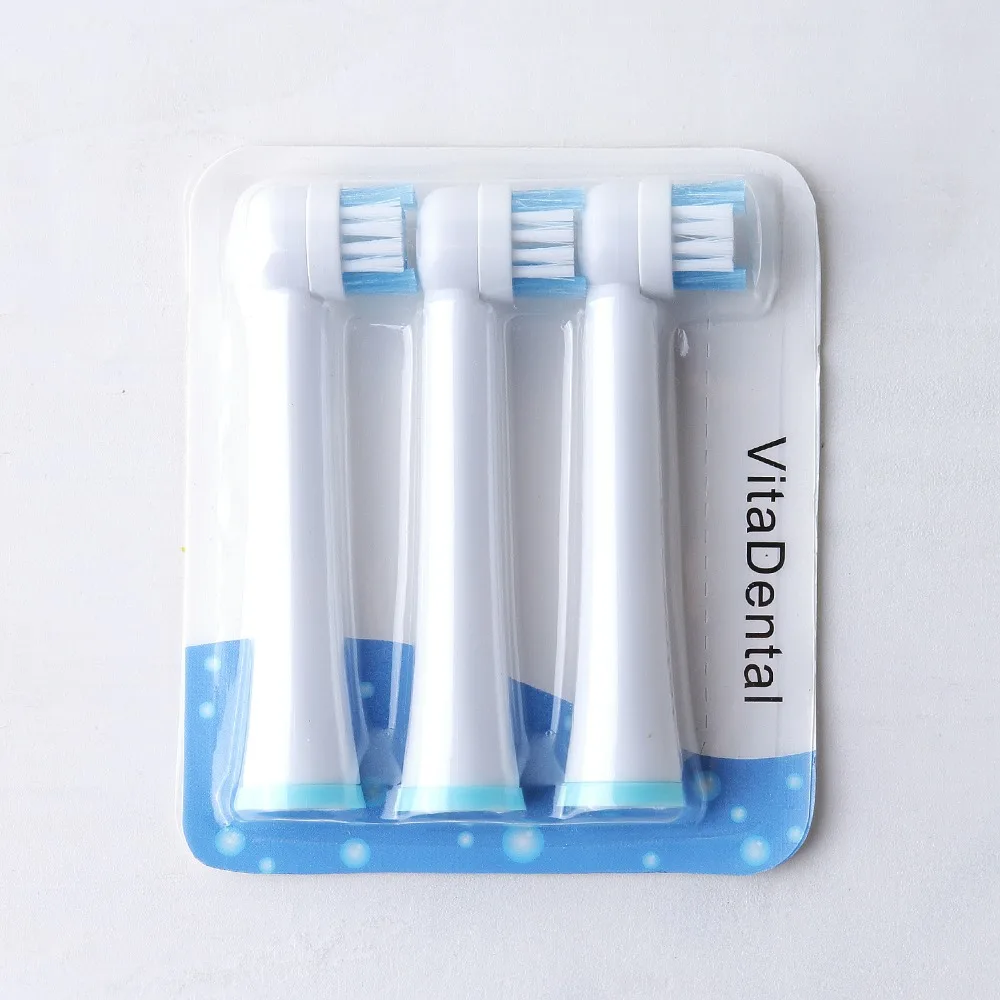 
Совместим с oral. Зубной щетки Oral-B EB-17D с синим на щетинках 