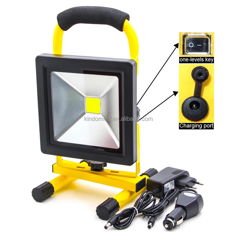 New products 50w/100w dimmable led flood light rechargeable
