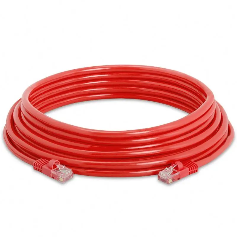 5m Cable Ethernet Cat6 Utp De Red Rj45 Lan parche Plomo 100% Cobre 
