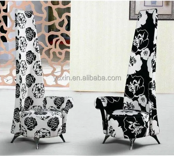 Customized Logo Modern Fabric Coffee Chair High Back Leisure for Hotel Bedroom Living Room Bar Chair