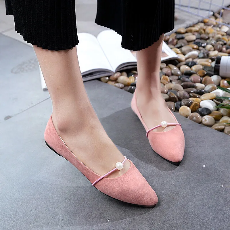 中国最新时尚便宜舒适女士平底鞋