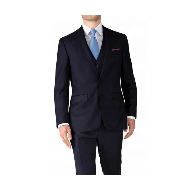 Brand 3 Piece Coat Pant Men Suit 