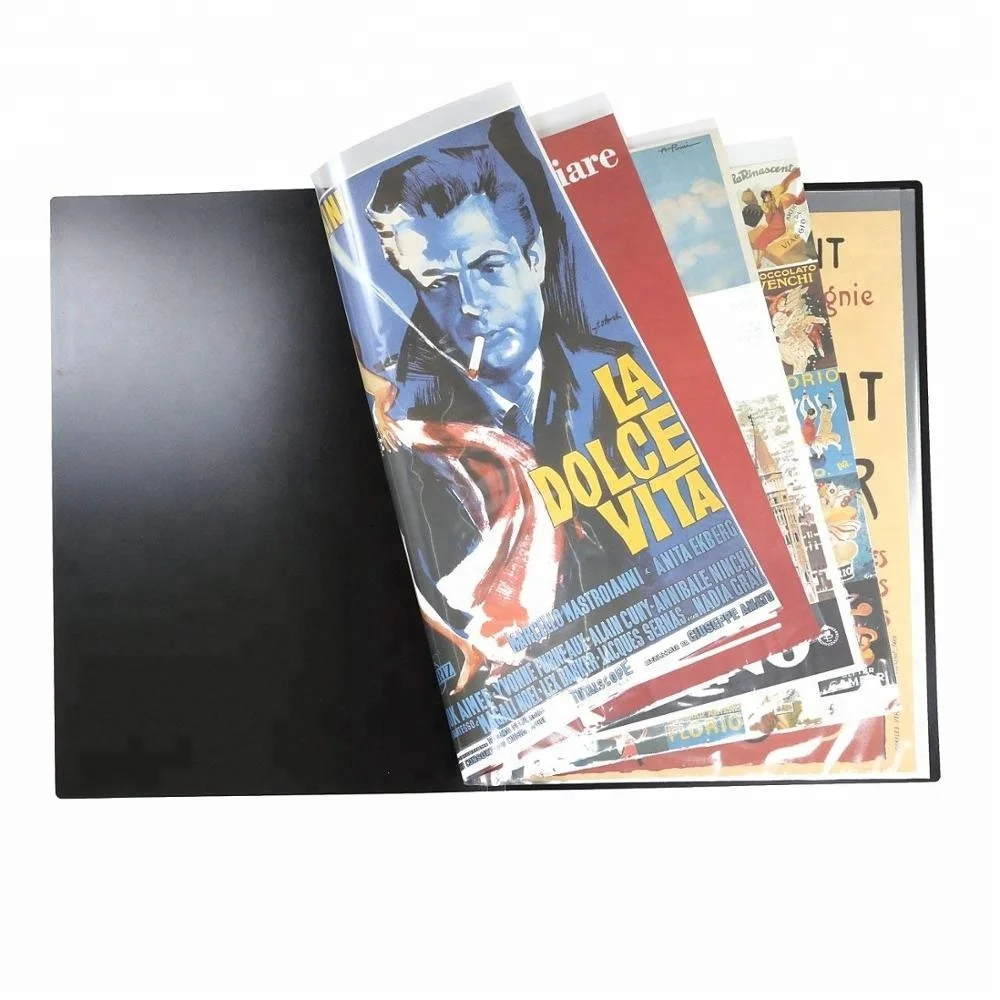 B2 Poster File Display Book - 20 Sheets for China Wholesale, Ideal
