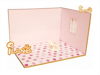 
 Кукольный дом «сделай сам», Кукольный дом с мебелью/настройкой WH020C  