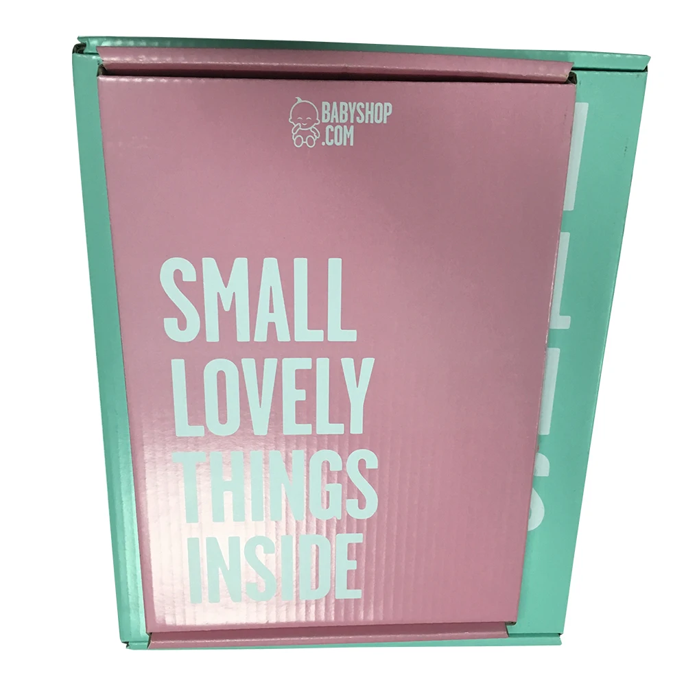 Изящная печатная Гофрированная коробка для работы, домашняя Упаковочная продукция