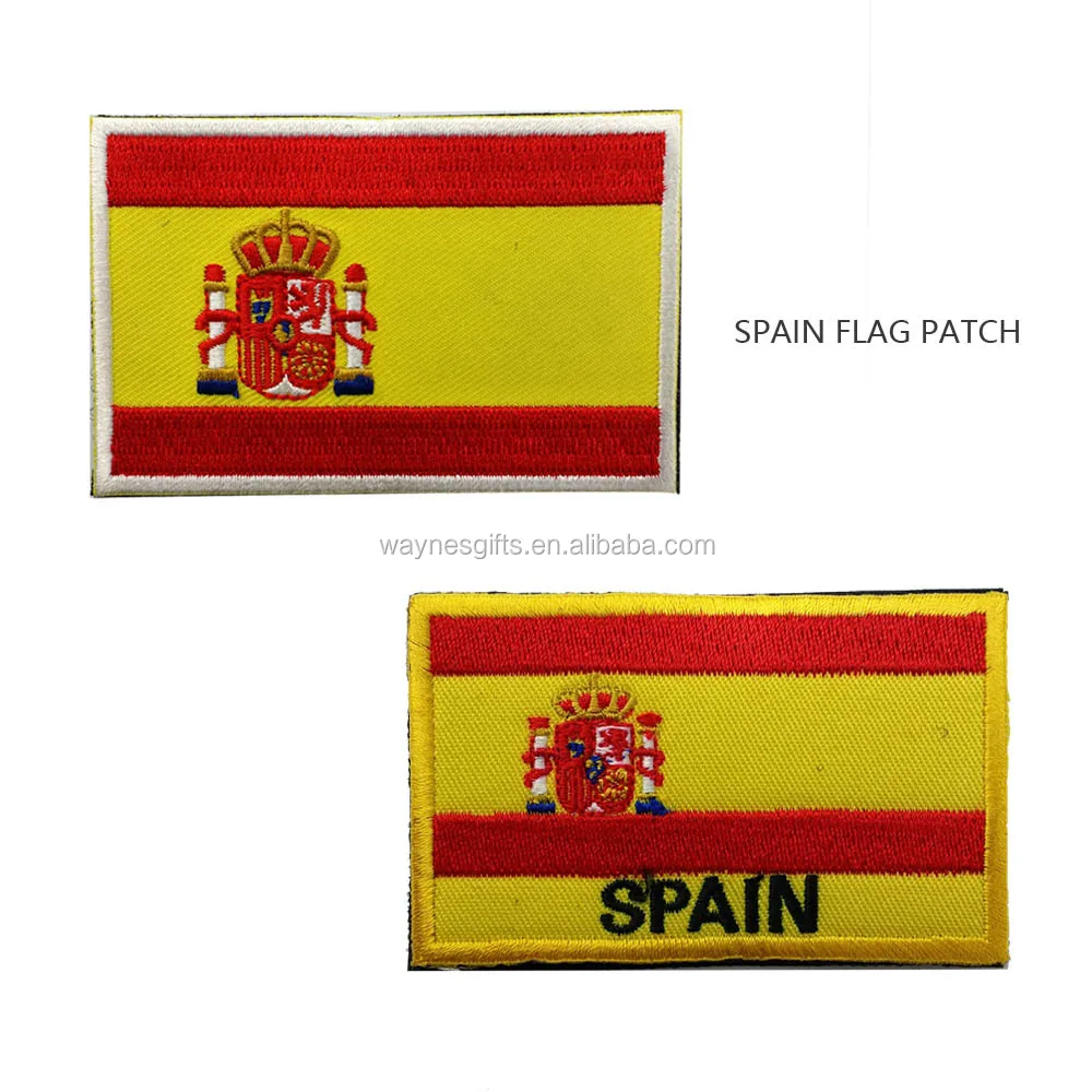 Vá Thêu Cờ Quốc Gia Tây Ban Nha là món quà tuyệt vời cho những người yêu thích sự độc đáo và sang trọng. Với công nghệ thêu hiện đại, vá thêu sẽ trở nên bắt mắt hơn bao giờ hết. Hãy xem hình ảnh và cập nhật với các loại vá thêu mới nhất của quốc gia Tây Ban Nha.