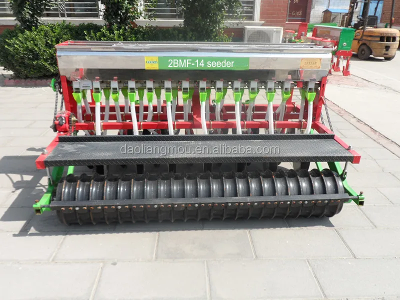 Tractor Mounted 14 Row Disc Wheat Seeder Fertiliser
