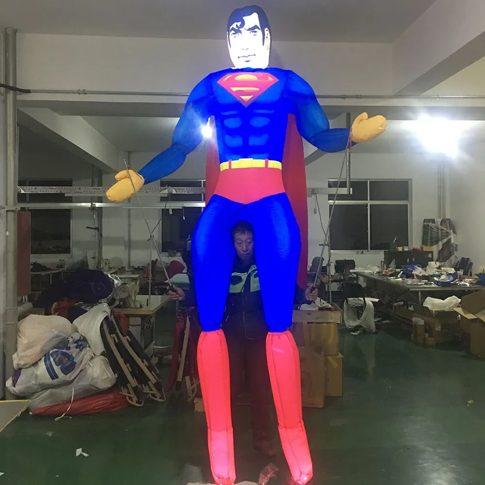 Blow up White Party Tunnel LED Air Tent China Direct Factory Inflatable Air Tunnel Tent With LED Light