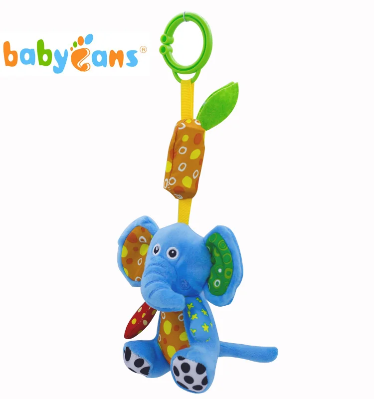 
Новинка, мягкие детские игрушки-погремушки, плюшевые игрушки-слоны 