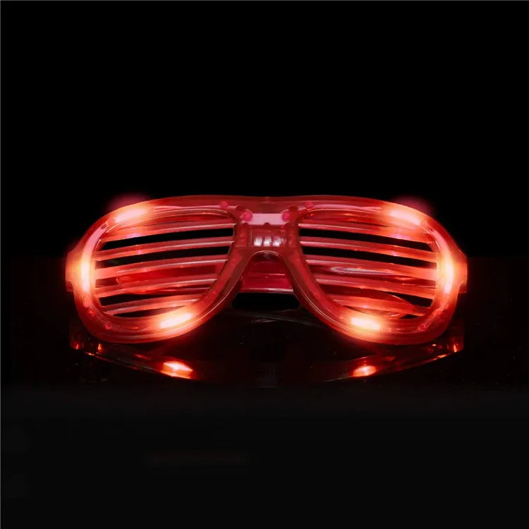 Светодиодные очки, оптовая продажа, очки с подсветкой, неоновые праздничные принадлежности, затемняющие очки для вечеринки, чулки
