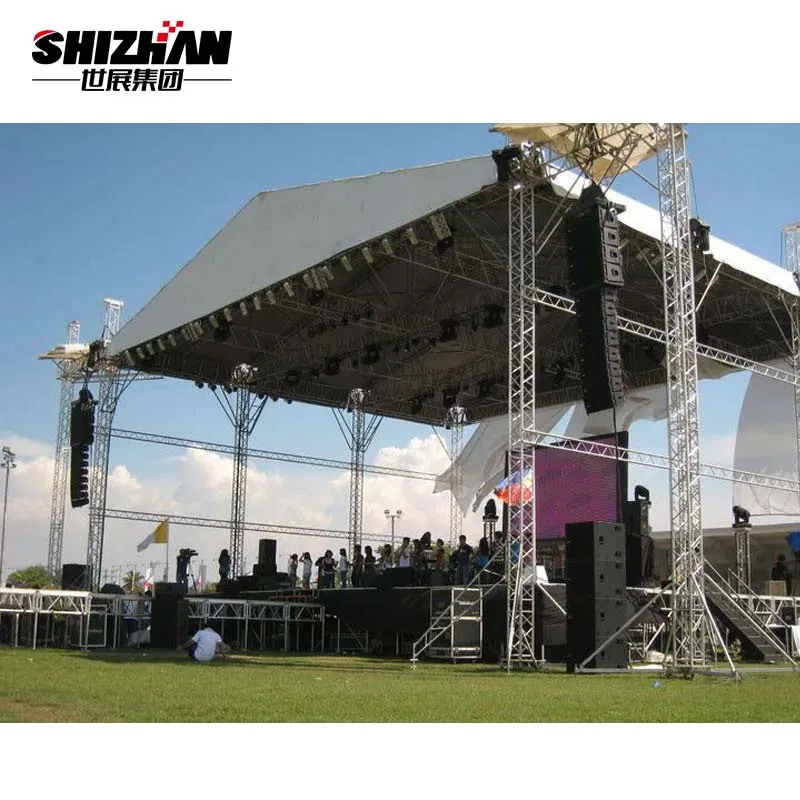 20 Meter Span Aluminum Truss Structure/12' Roof Truss