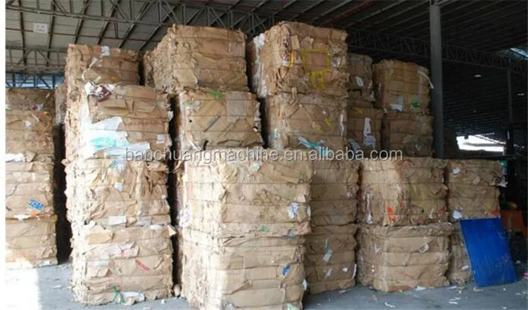Vertical Pack Cardboard Scrap Carton Compression Machine Supplier