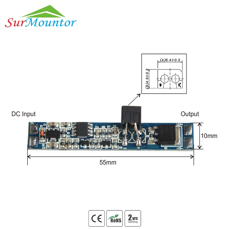 IR007 12v 24v DC ir motion sensor for led profile side detector door sensor ir sensor switch
