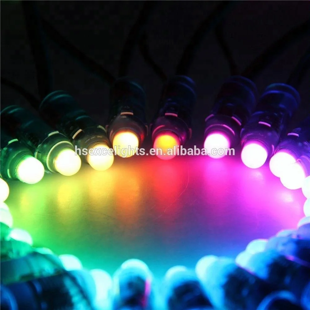 WS2811 LED Pixel String Work Brightness Full Color Easy Program RGB LED Pixel Light
