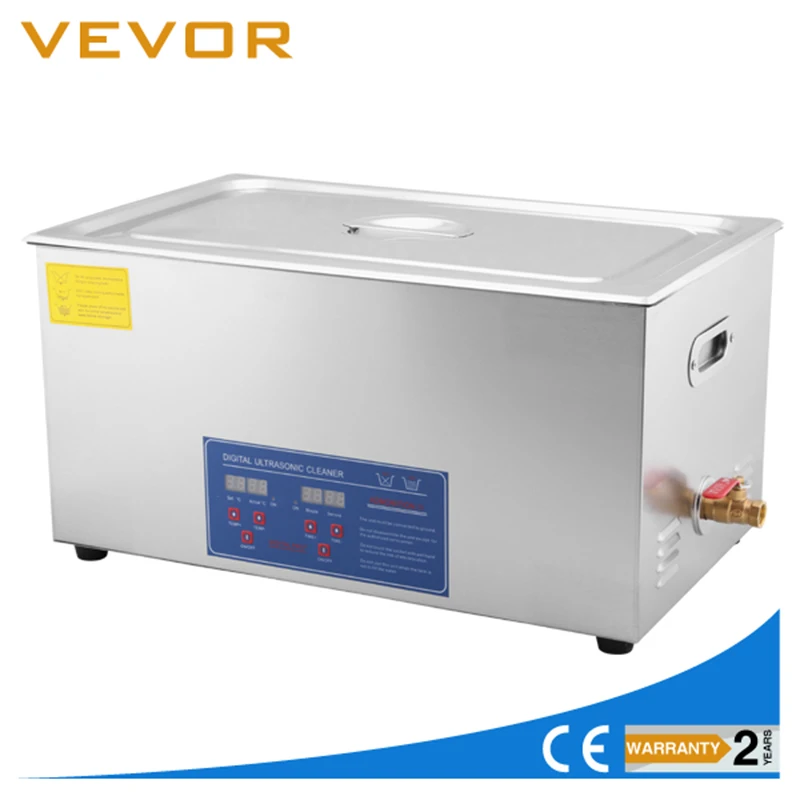 Высокое качество 30L Промышленный Цифровой ультразвуковой очиститель JPS100A с таймером и нагревателем