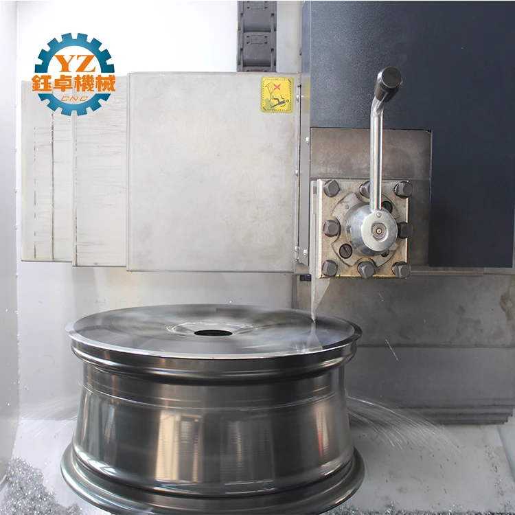 TZ CNC Wheel Retreading Machine WRC28VM Special Lathe for Repairing Car Wheel Hub