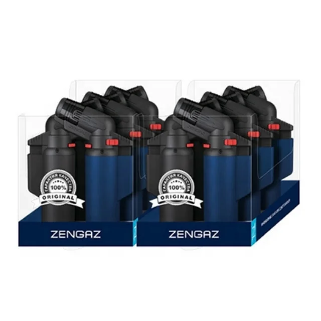 ZENGAZ Mini Gas Blow Torch Jet Lighter for Cigar Hookah Hreb Creme Brulee M6144