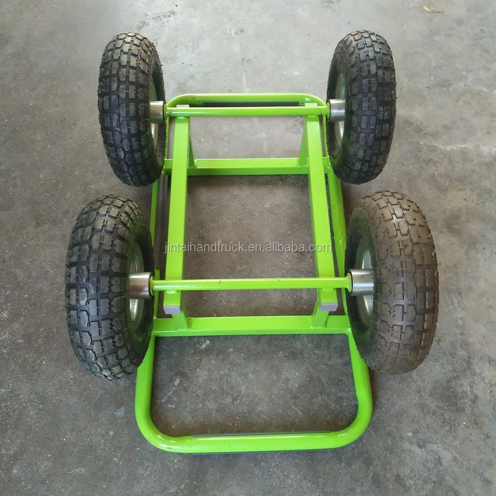 Steel Frame Moving Dolly with 4 Wheel