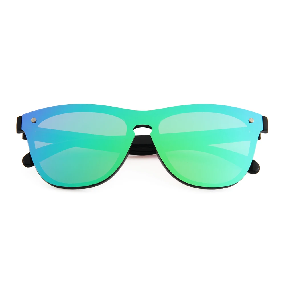 CE UV400 PC Frame AC Lens Custom Logo Printing Transparent Color Plastic Glasses  for Ladies