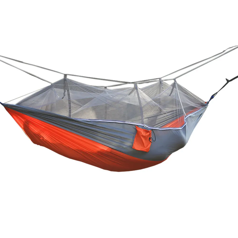 Ultra-luz Portátil Camping Hamaca Con Mosquitero Gran Espacio Viajes De  Camping Senderismo Viaje Paracaídas Hamaca - Buy Hamaca De Camping,Hamaca  De Nailon,Hamaca De Paracaídas Product on Alibaba.com