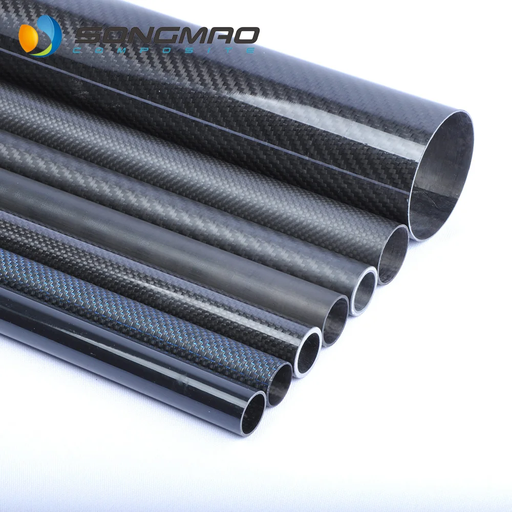 High quality Carbon fiber tube 30mm 40mm 50mm 60mm 70mm 80mm wholesale