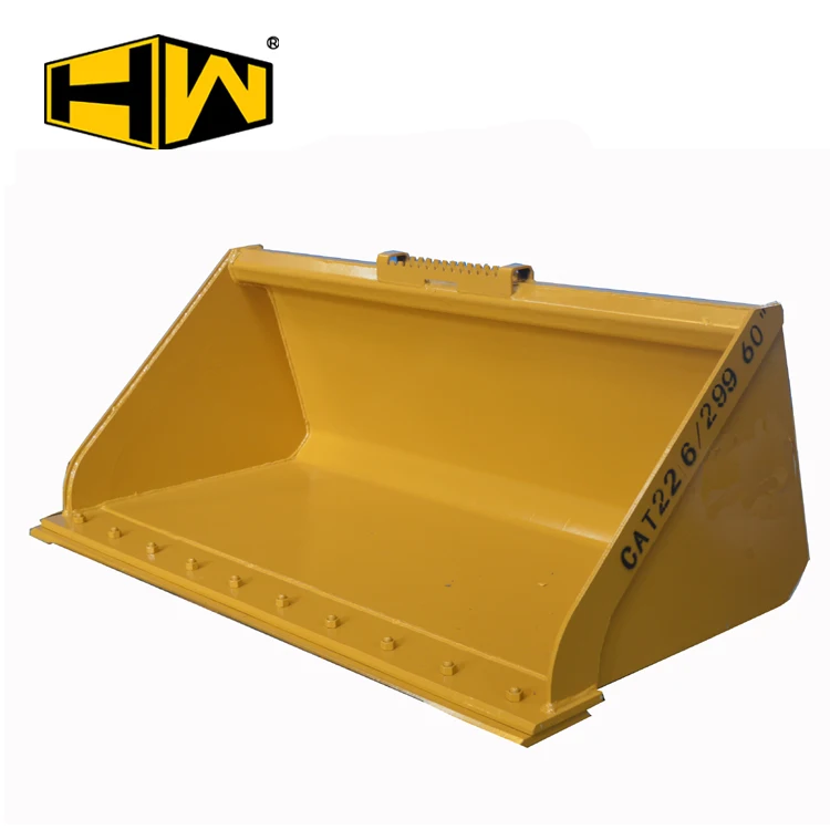 Hw Hongwing Wheel Loader Rock Bucket Skid Steer Loader Bucket With