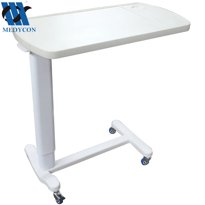 BDCB26 Height Adjustment Overbed Bedside Table With Air Spring