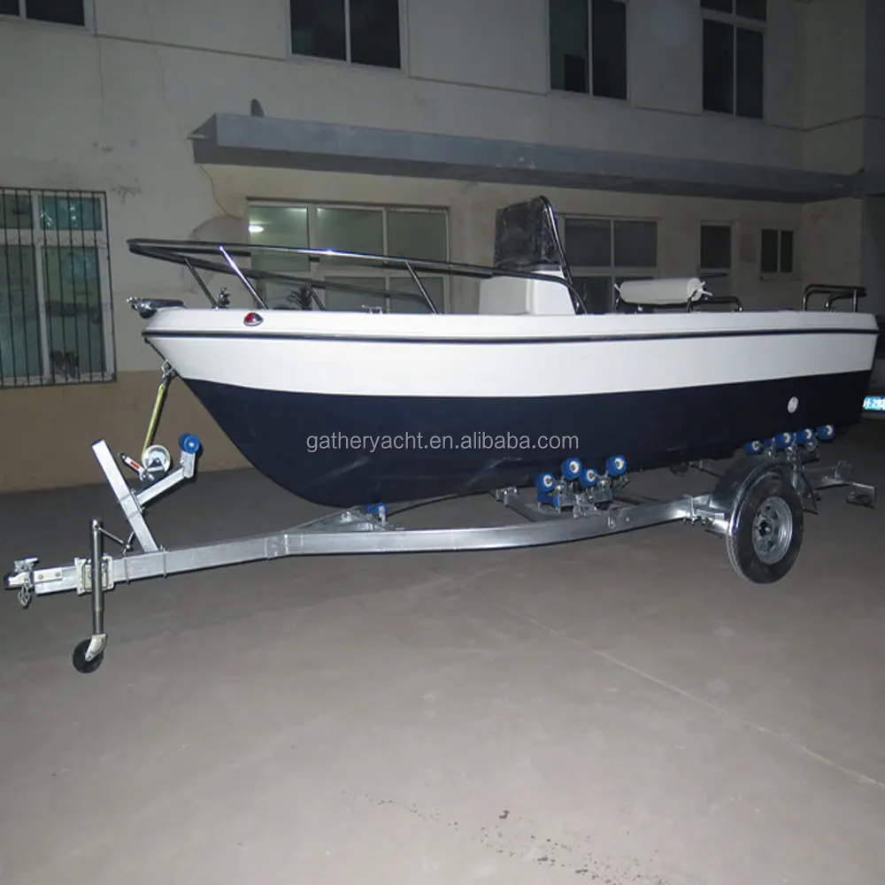 Gather Yacht 17ft Fiberglass Boats 5m Fishing Boat Fiberglass Fiberglass Boat Molds for Fishing