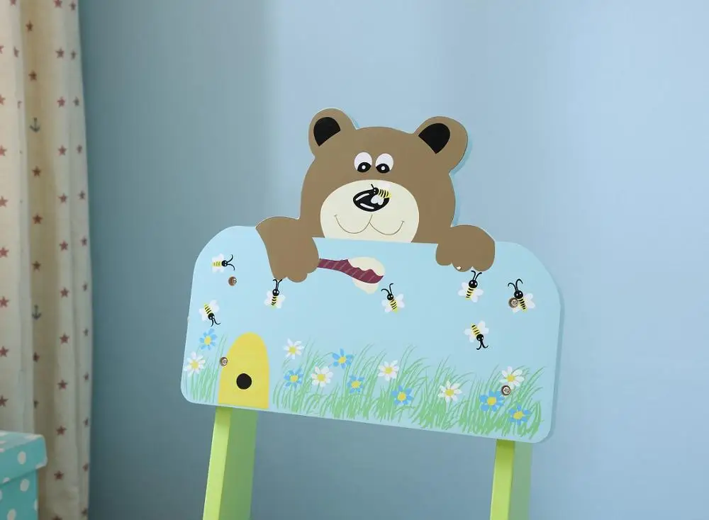 Детская деревянная мебель стол и стул Детский обучающий деревянный для детей