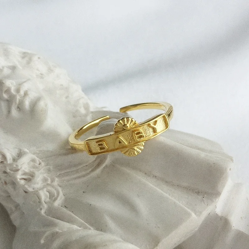baby gold ring design