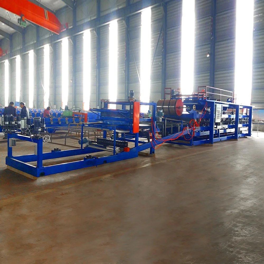 Eps Sandwich Panel Roof Panel Machine Eps Sandwich Wall Panel Machinery Production Line