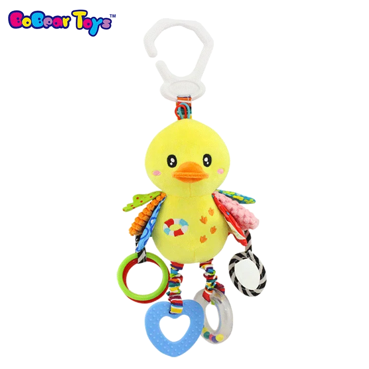 Bobeartoysぬいぐるみ漫画アヒルのおもちゃベビーカーぶら下げ柔らかい赤ちゃんガラガラ歯が生えるおもちゃ Buy おもちゃ趣味 購入ぬいぐるみ ベビーカーのおもちゃ Product On Alibaba Com