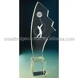 chain supplier sport design crystal trophy